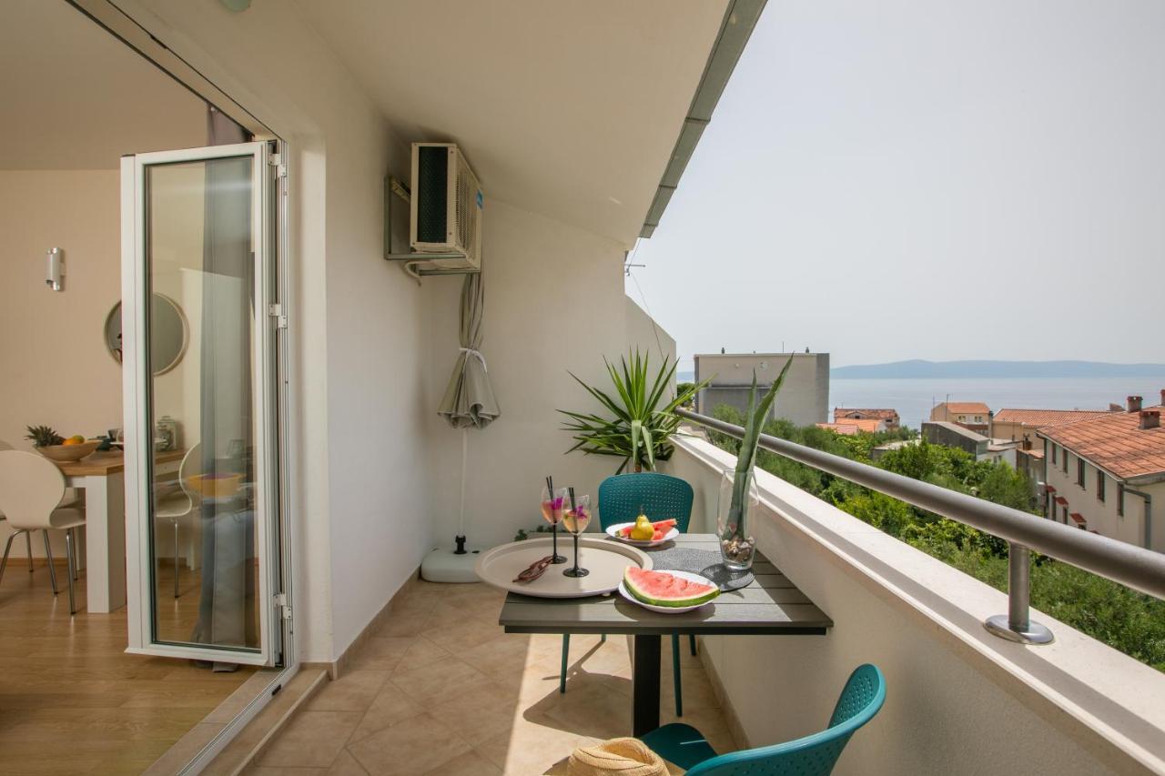 Sea View Ela Apartments Podgora Zewnętrze zdjęcie