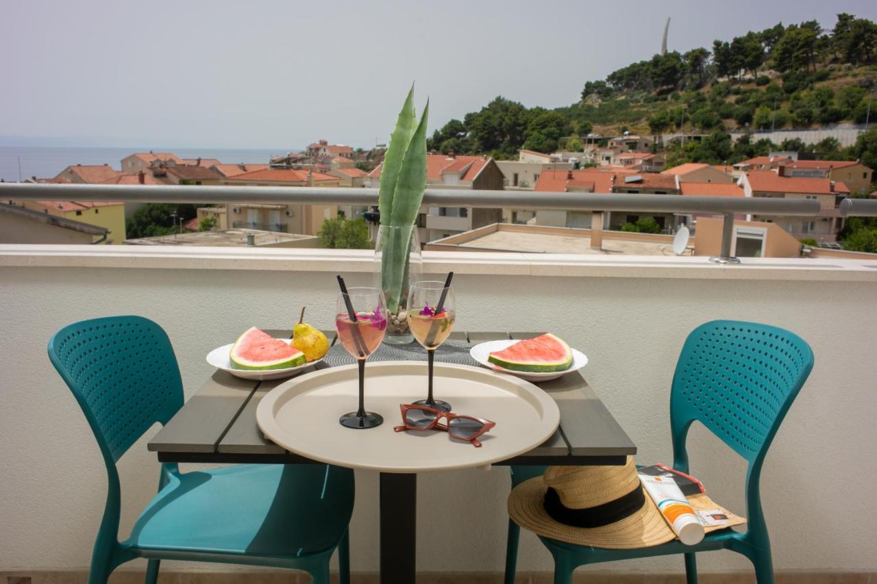 Sea View Ela Apartments Podgora Zewnętrze zdjęcie