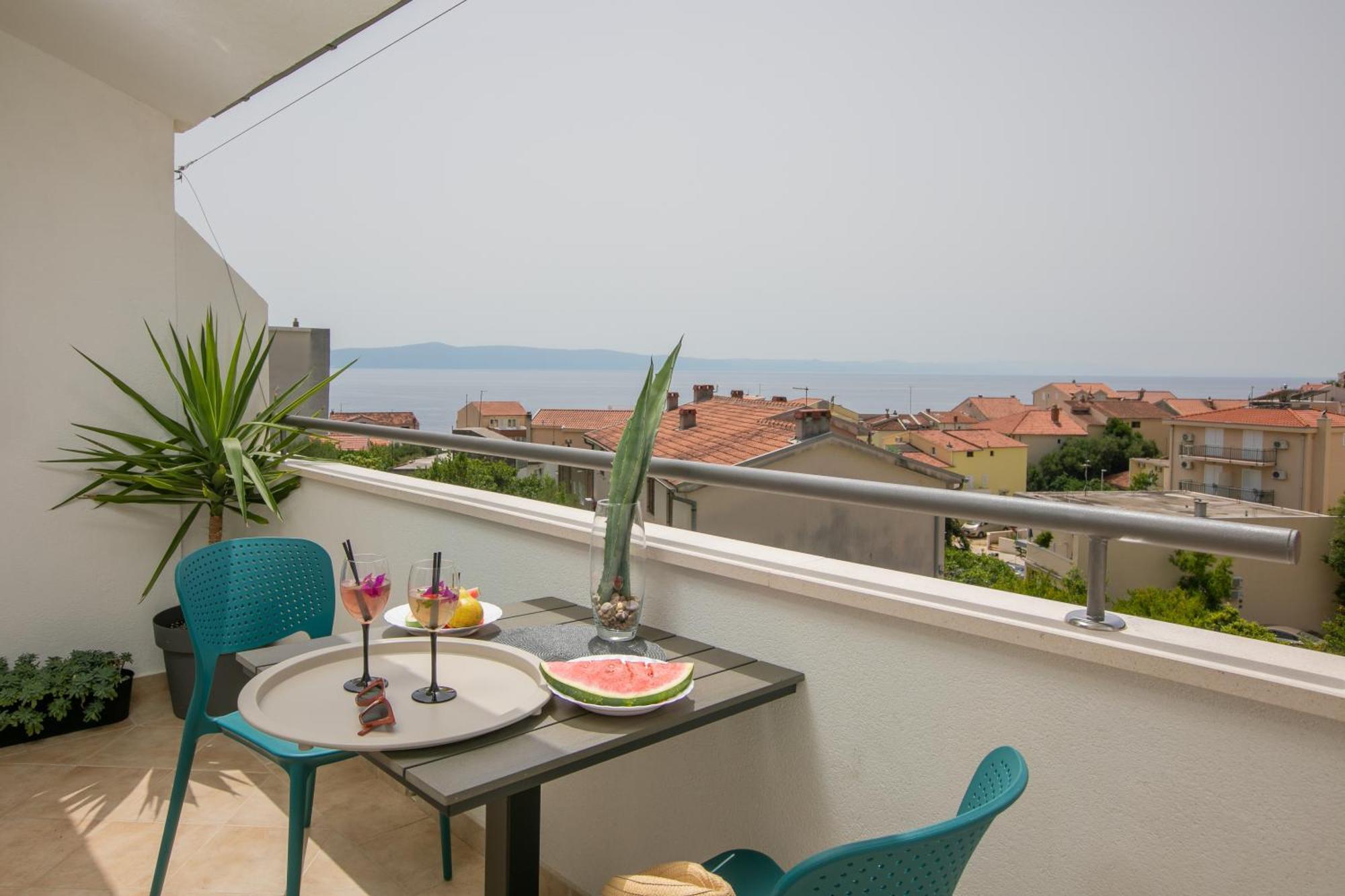 Sea View Ela Apartments Podgora Pokój zdjęcie