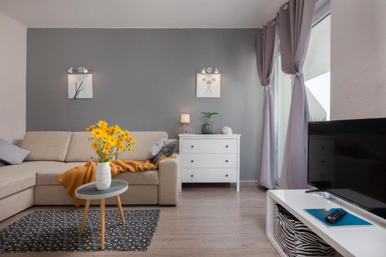 Sea View Ela Apartments Podgora Zewnętrze zdjęcie